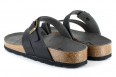 Vegetarian Shoes Toe Strap Sandaal - Zwart