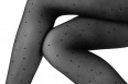 Swedish Stockings Panty - Doris Dots - Black