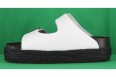 Vegetarian Shoes Chunky Two Strap sandal - White