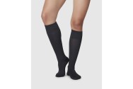 Knee High Support Socks Irma - Black