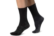 Socks Lisa - Black/Silver