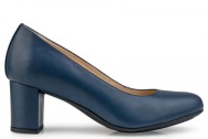 Anna Pump - Microfibre - Blue