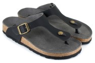 Toe Post Sandal - Black