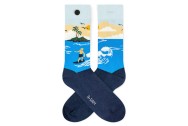 Socks Blue Surf
