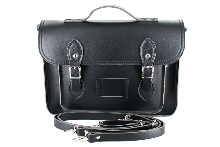 Vegetarian Shoes Cycle Satchel - Black
