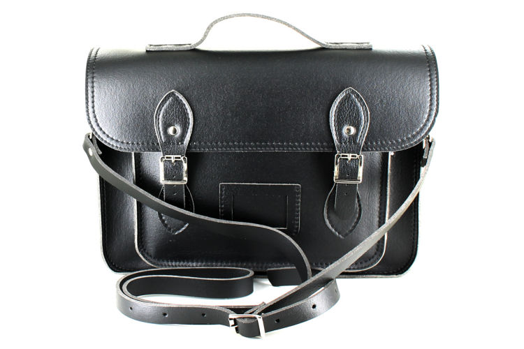 Vegetarian Shoes Cycle Satchel - Black