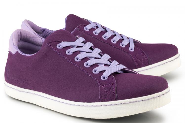 Eco Vegan Shoes Sneaker - Fuchsia-white