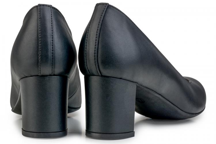 Eco Vegan Shoes Anna Pump - Microfibre - Black