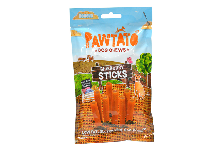 Benevo Pawtato sticks - Blueberry