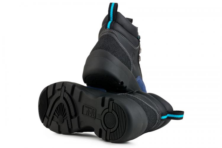 Eco Vegan Shoes ATP hiker waterproof - black-blue