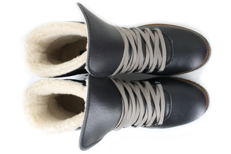 Vegetarian Shoes Caribou Boot - Zwart
