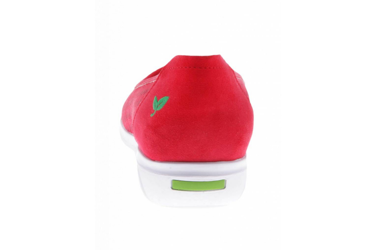 PRETTY&FAIR 17* Ballerina - rood met witte zool