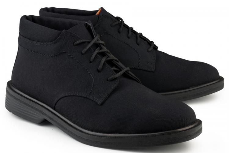 Eco Vegan Shoes London walker boot - Zwart