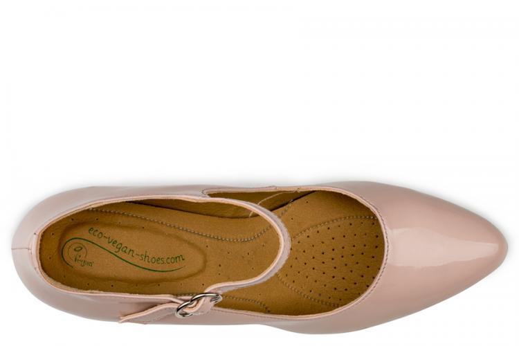 Eco Vegan Shoes Hellen high heels - Nude