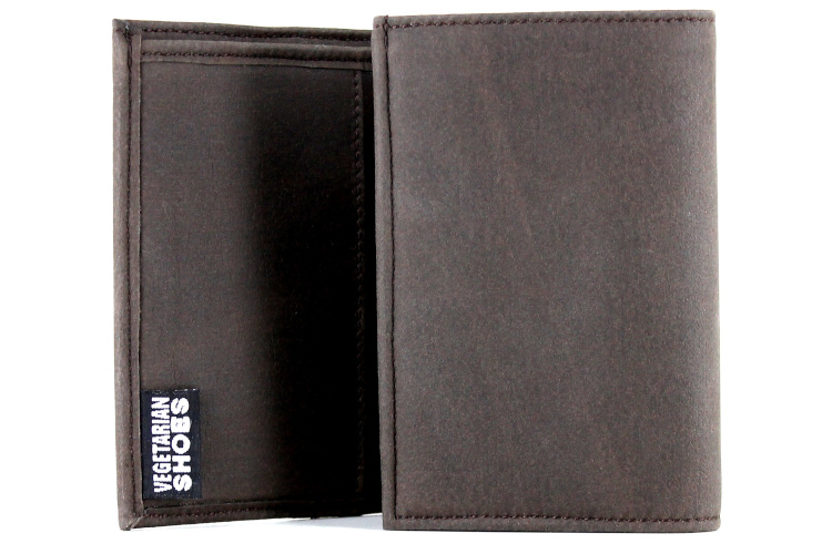 Vegetarian Shoes Wallet Vintage Bucky - Brown
