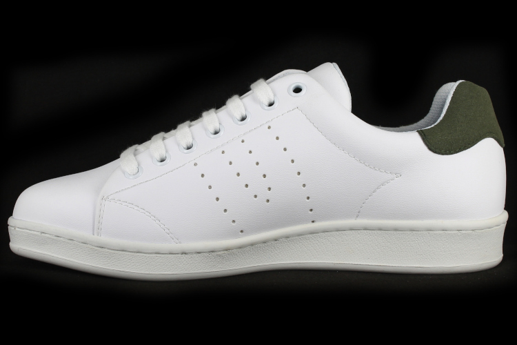 Vegetarian Shoes Kemp Sneaker - White/Olive