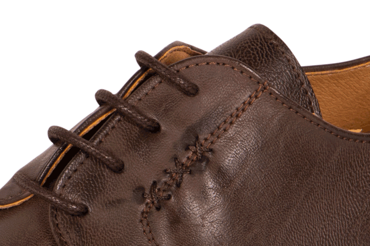 Gentleberg Rob(bert) Cap Toe Derby - Dark Brown