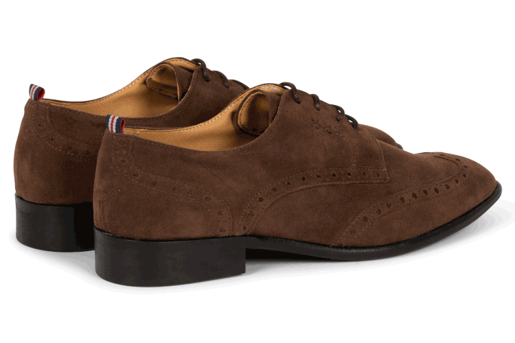Gentleberg Kobus Wingtip Derby - Brown