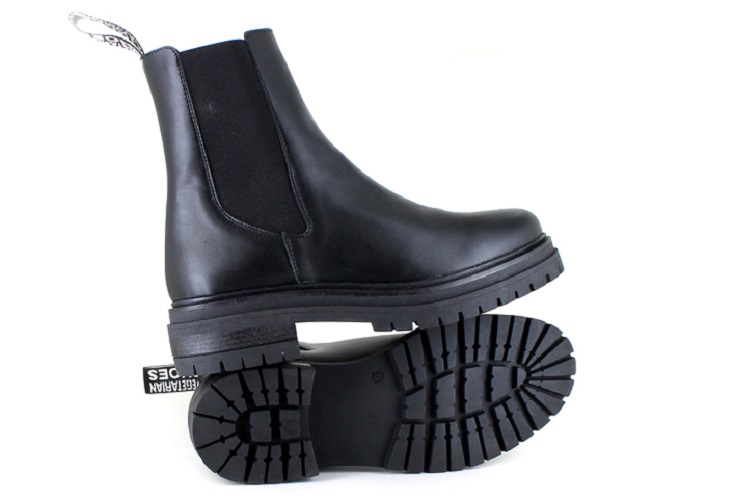 Vegetarian Shoes Chunky Chelsea - Black