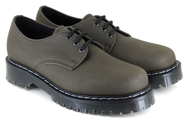 Vegetarian Shoes Airseal 3 eye Country Shoe - Vintage Brown