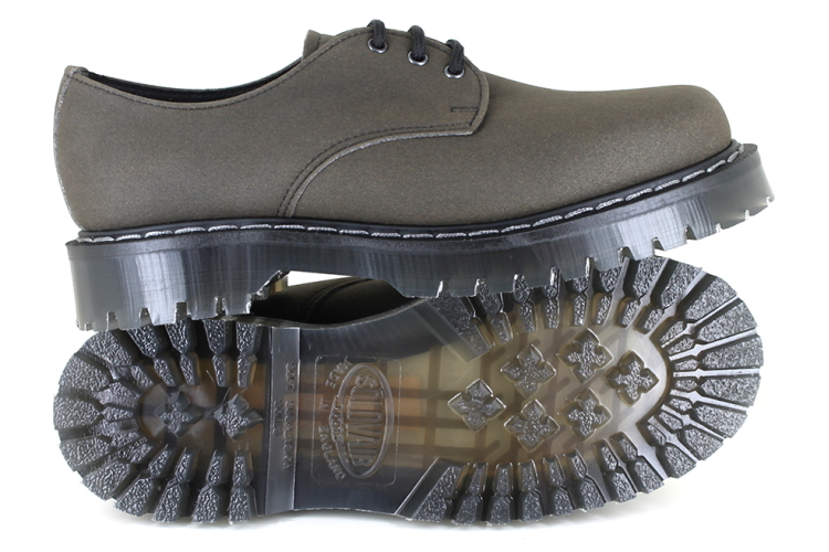 Vegetarian Shoes Airseal 3 eye Country Shoe - Vintage Brown