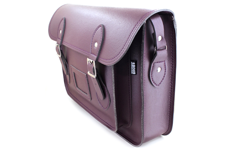 Vegetarian Shoes Tas - Satchel - Burgundy