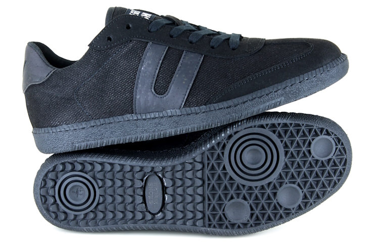 Vegetarian Shoes Cheatah Hemp Cork - Black