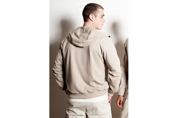 common era Hooded Sweatvest Vance - Dust