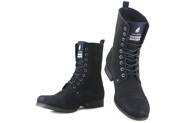 Vegetarian Shoes Vintage Boot A - Black