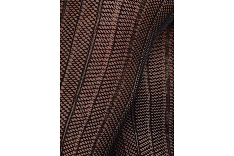 Swedish Stockings Panty Astrid Fishnet - Black
