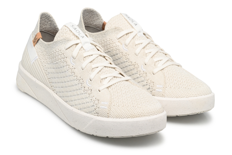 Saola Cannon Knit 3 W - White / Silver