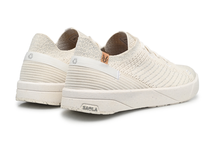 Saola Cannon Knit 3 W - White / Silver