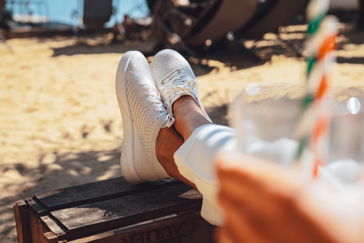 Saola Cannon Knit 3 W - White / Silver