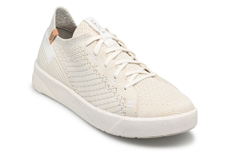 Saola Cannon Knit 3 W - White / Silver
