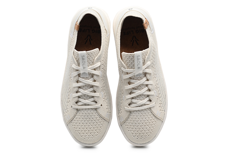 Saola Cannon Knit 3 W - White / Silver