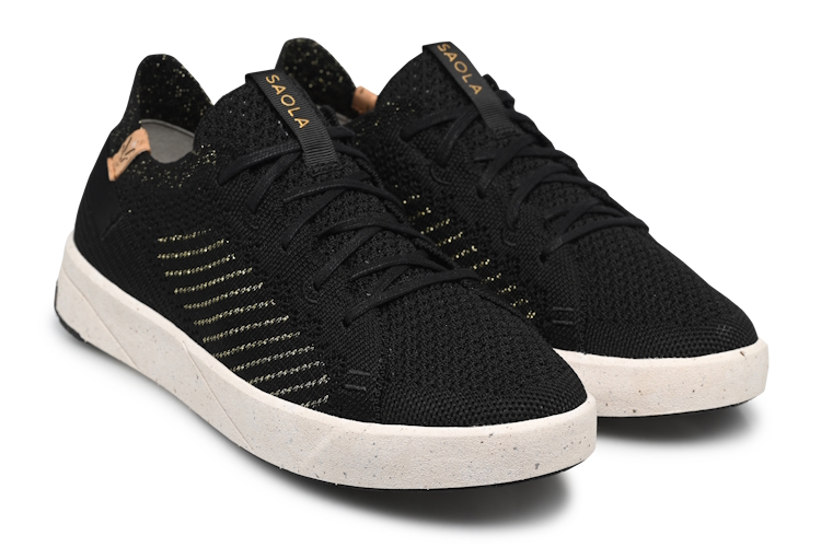 Saola Cannon Knit 3 W - Black / Gold
