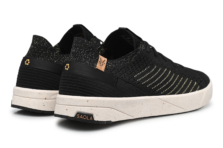 Saola Cannon Knit 3 W - Black / Gold