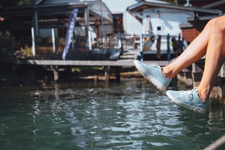 Saola Cannon Knit 3 W - Pale Blue