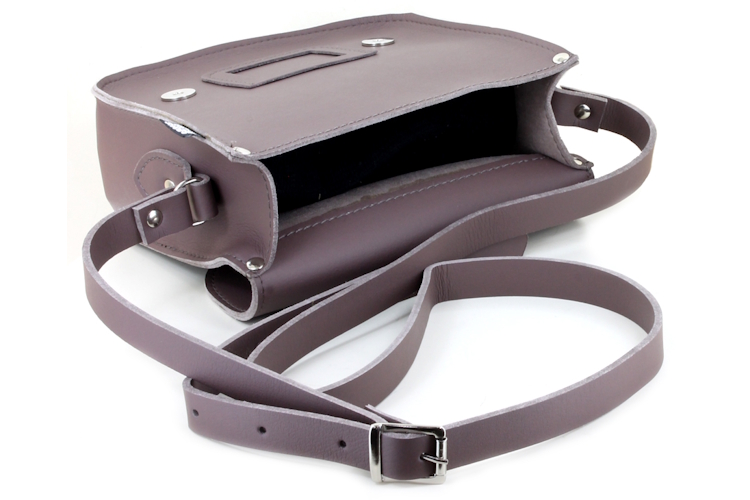 Vegetarian Shoes Tas - Mini Satchel - Mid Brown