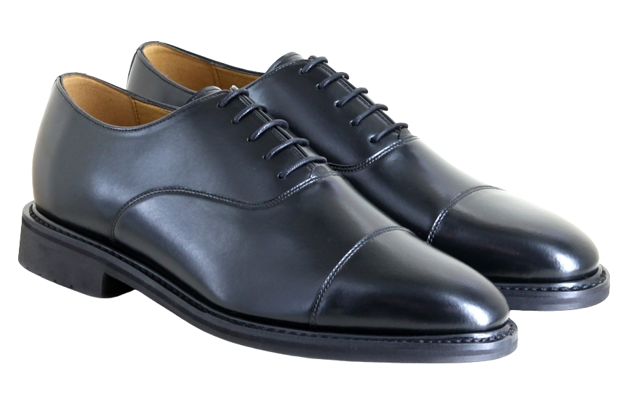 Vegetarian Shoes Oxford - Goodyear Welted (Black)