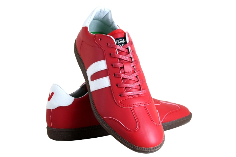 Vegetarian Shoes Cheatah - Red