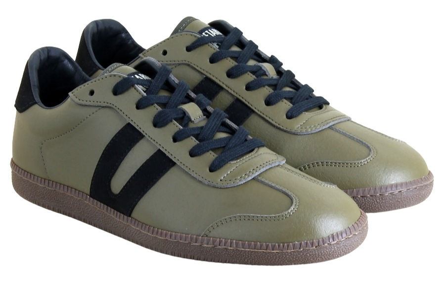 Vegetarian Shoes Cheatah - Olive/Black