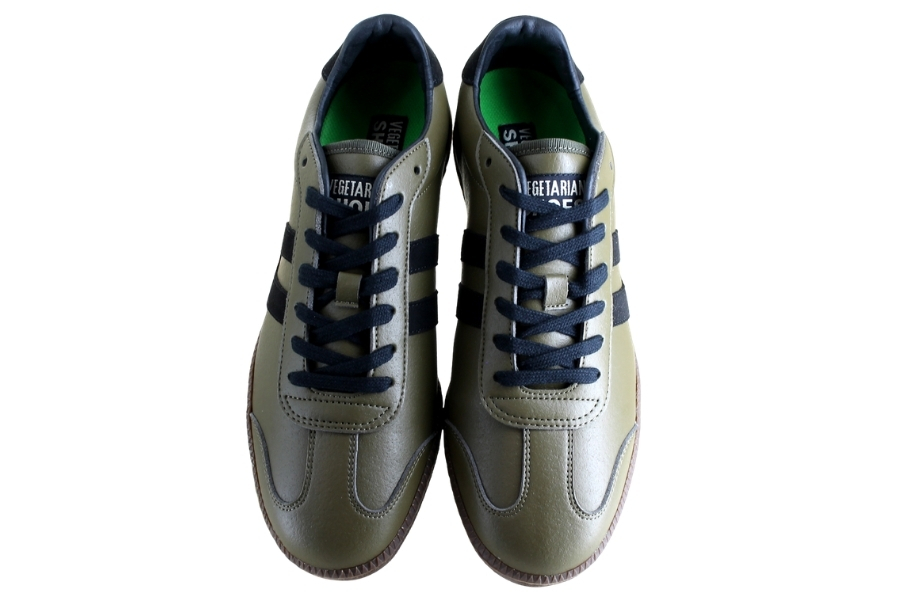 Vegetarian Shoes Cheatah - Olive/Black