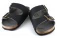 Vegetarian Shoes Two Strap Sandaal Zwart