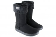 Vegetarian Shoes Highly Snugge Boot - Black