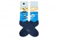 A-dam Sokken Blue Surf