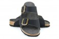 Vegetarian Shoes Two Strap Sandaal Zwart