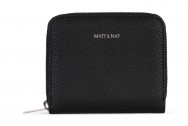 Matt & Nat Wallet Grain Rue - Black