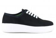 Vegetarian Shoes Kennedy Dream - Black & White