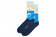 A-dam Sokken Blue Surf